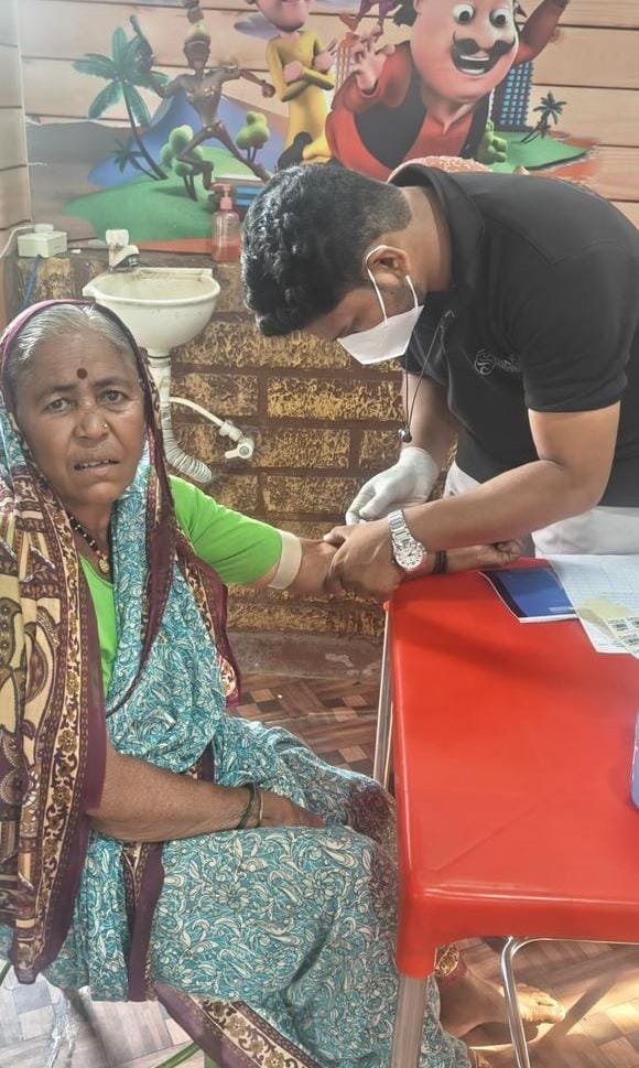 Health Camp in Rural Villages
